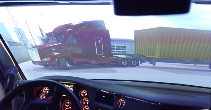 Illustration for article titled I Ripped Down The Vegas Strip GTA-Style In A Peterbilt Without Getting Arrested